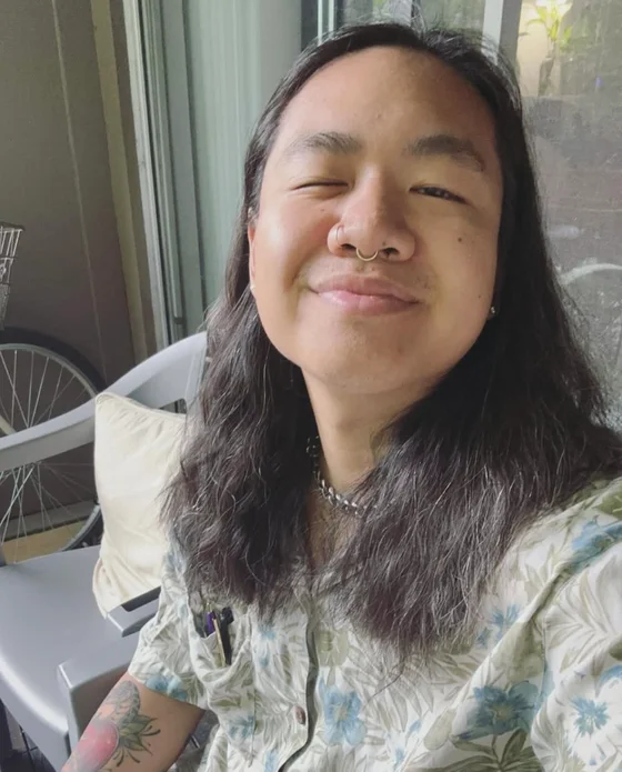 Brian Lai, artist and owner of Khroma Tattoo tattoo studio in Austin, Texas